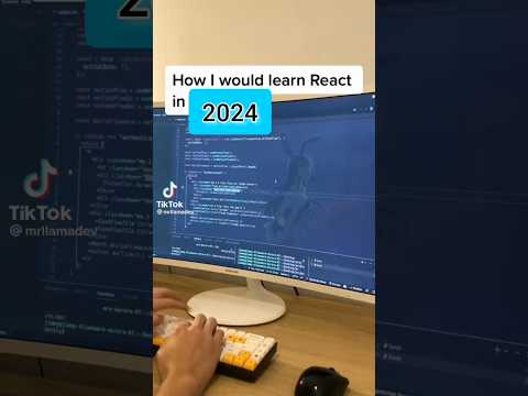 Thumbnail for how i would learn react js if i could start over - video