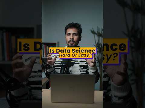 Thumbnail for Is Data Science Hard or Easy?? #dataanalytics #datascience - video