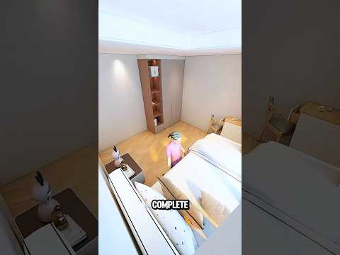 Thumbnail for Modern Bedroom Design in 2025! #shorts #interiordesign #homedesign - video