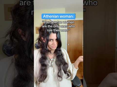 Thumbnail for What a comeback by Gorgo, the queen of Sparta #history #art - video