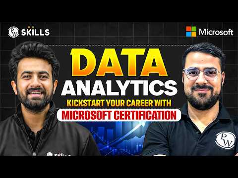 Thumbnail for PW Skills Batch Launch : Data Analytics Course With Microsoft Certification | Level Up Your Career - video