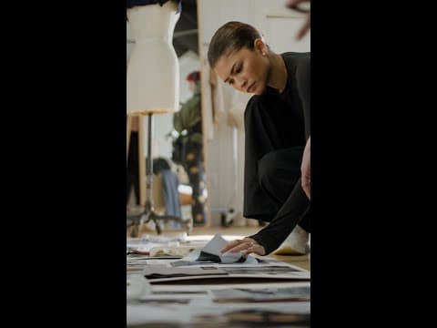 Thumbnail for Design days with @Zendaya working on the co-created collection. Dropping tomorrow at 10am CET. - video