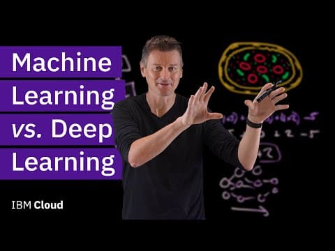 Thumbnail for Machine Learning vs Deep Learning - video