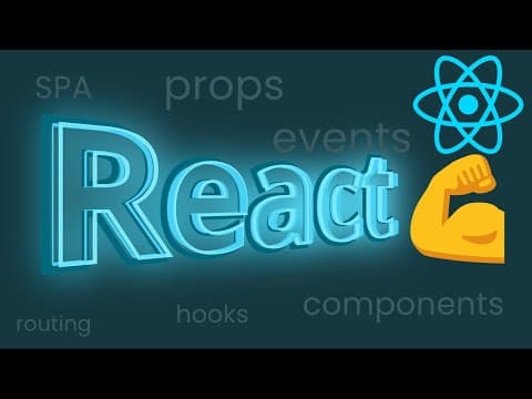 Thumbnail for React JS Explained In 10 Minutes - video