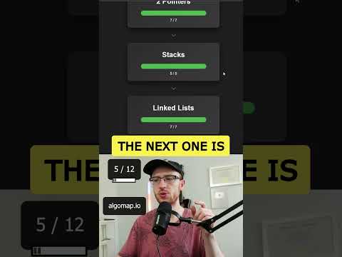 Thumbnail for There is an Order to Learning Data Structures &amp; Algorithms!!! - video