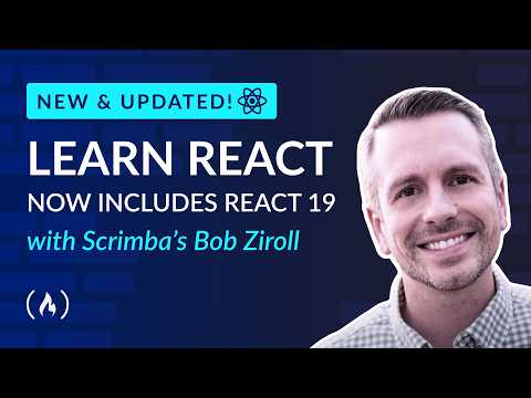 Thumbnail for Learn React JS - Full Beginner’s Tutorial &amp; Practice Projects - video
