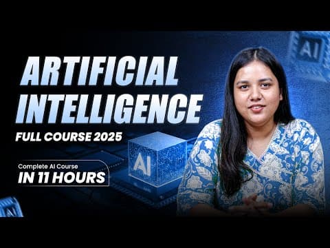 Thumbnail for Artificial Intelligence Full Course FREE | AI Course For Beginners (2026) | Intellipaat - video