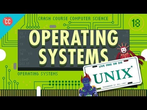 Thumbnail for Operating Systems: Crash Course Computer Science #18 - video