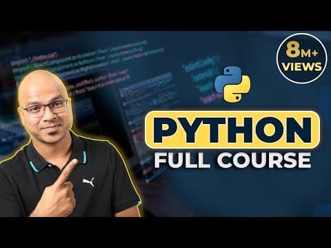 Thumbnail for #0 Python for Beginners | Programming Tutorial - video