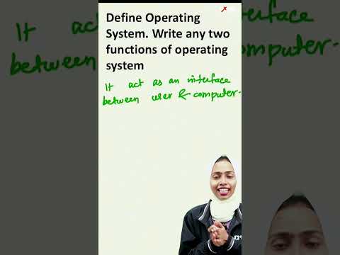 Thumbnail for Define Operating System ? - video