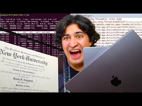 Thumbnail for An Entire Computer Science Degree in 11 Minutes - video
