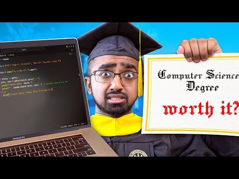 Thumbnail for Is Computer Science Still Worth Studying? - video